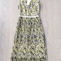 BOSS By Hugo Boss Damune Floral Pleated Dress Yellow / Black