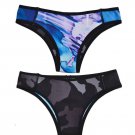 Akela Surf Cheeky Cut Reversible Laure Swim Bikini Bottom ( XS )