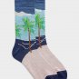 Bugatchi Tropical Beach Sock ~ Made in Italy
