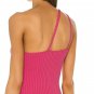 525 America Braided One Shoulder Rib Tank Beige ( S )