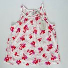 JOIE Floral Linen Tank White / Pink ( M ) JOIE Floral Linen Tank White / Pink ( M )