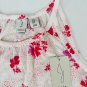 JOIE Floral Linen Tank White / Pink ( M )