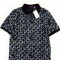 Robert Graham Altman Classic Fit Polo Tee Black/Blue ( M )
