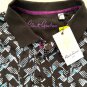 Robert Graham Altman Classic Fit Polo Tee Black/Blue ( M )