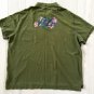 Polo Ralph Lauren Pocket Floral Shirt Olive ( XXL )