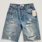 We the Free by Free People Ripped High Waist Denim Bermuda Shorts ( 24 )