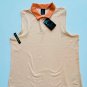 Nike Dry Ace Keyhole Sleeveless Polo Tank Sunset Haze ( XL )