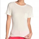 Current Elliott The Heather Pocket Tee Cream ( 1 )
