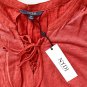 NYDJ Lucia Lace-Up Summer Tank Top Coppertone ( XS )