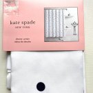 Kate Spade New York Polka Dot Shower Curtain White/Navy 72' x 72"