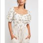 Intimately Free People Angela Floral Print Bodysuit ( L )