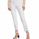Rag & Bone New York Simone Snap Front Pants White ( 8 )