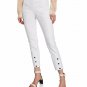 Rag & Bone New York Simone Snap Front Pants White ( 8 )