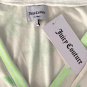 Juicy Couture Hooded Terry Palm Tree Romper Surf Green / White ( M )