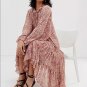 Free People Women's Feeling Groovy Maxi Dress ( L )