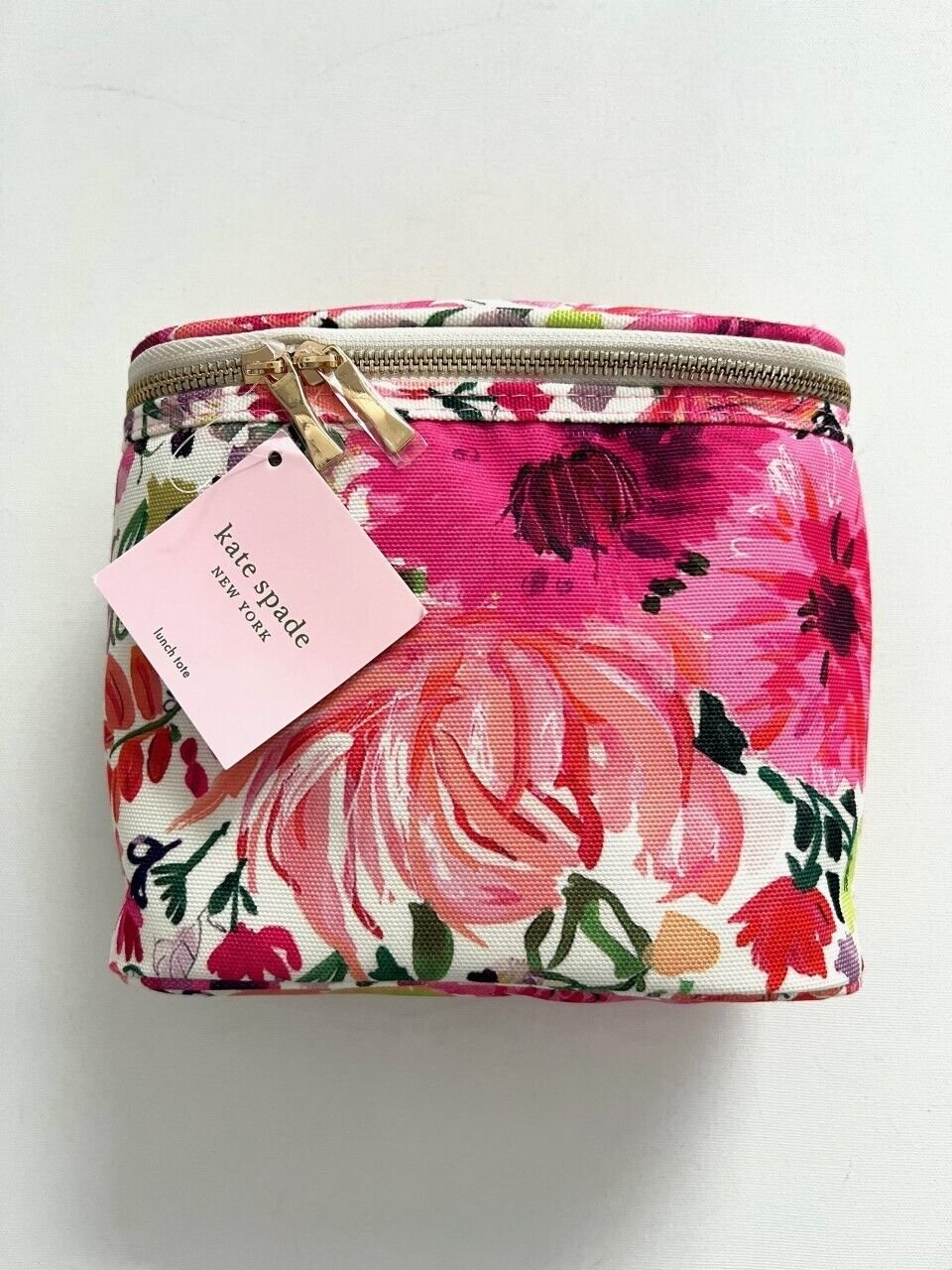 Kate Spade New York Insulated Lunch Tote Floral Multi