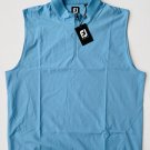 FootJoy Wind Zip Collar Vest Stretch Woven Dusk Blue ( XL )