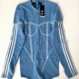 Adidas x Ivy Park H19022 Terry Romper Shorts Blue ( L )