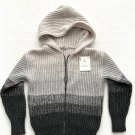 Brunello Cucinelli Boy's Knit Cashmere Hoodie ( 6 ) Made in Italy