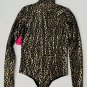 Commando BDS203 Turtleneck Leopard Bodysuit Black / Gold ( M )