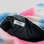 Adidas HK0141 Fleece Tie-Dye Cotton Candy Shoulder Zip Bag Blue/Pink