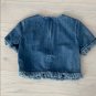 MICHAEL by Michael Kors Denim Fringe top