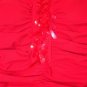 GOTTEX Flame Red Swimsuit Bathing Suit EMBELLISHED Sequin Petals ( 8 )