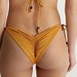 MAAJI Leopard Honey Reversible Swim Bikini Bottom ( L )