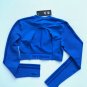 Adidas x Ivy Park HD5376 Long Sleeve Crop Top Glory Blue ( L )
