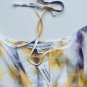 Young Fabulous & Broke YFB Tie Dye Eyelet Oversize Top ( XS )