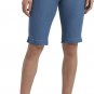 HUE Essentiel U20004 Denim Cuffed Shorts Medium Wash Blue ( XS )