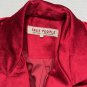 Free People Velvet Ashby Blazer Cherry Juice Red ( S )