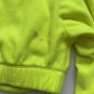 Adidas X Jeremy Scott H50968 Velour Crop Track Top Neon Yellow