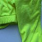 Adidas X Jeremy Scott H50968 Velour Crop Track Top Neon Yellow