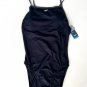 Speedo Swimsuit Racing Close Back with Bra Navy ( 16 / 42 )