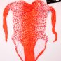 CARMEN MARC VALVO Bandeau Swimsuit Sunset Coral ( 6 )