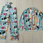 Karen Mabon Cracker Jacks Guitar Cat Telephone Pyjama Sleep Set ( S )