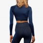 Adidas x Ivy Park HH9361 Tight Fit Crop Top Blue ( L )