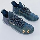 Under Armour 3022059 Harper 4 Low St Metal Cleats Shoes Black/Gold ( 7 )