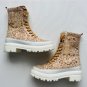 Free People Feels Good To Be Lost Lug Sole Hiker Boot Booties ( 7 )
