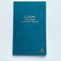 DesignWorks Ink Cloth Cover Notebook Dog and Pony Show Teal (7.25" x 11.75")