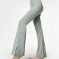 Sweaty Betty Storm Blue Ankle-Slit 30'' Flare Pants Green ( S )