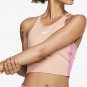 Nike AQ5117-605 Crop Running Tank Rose Gold / Active Fuchsia ( XL )
