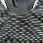 Koral Crop Activewear Racer Tank Top Black / White ( S )