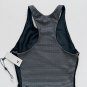 Koral Crop Activewear Racer Tank Top Black / White ( S )