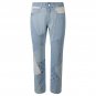 Stella McCartney Patchwork Boyfriend Denim Jeans Blue ( 25 )