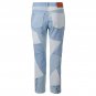 Stella McCartney Patchwork Boyfriend Denim Jeans Blue ( 25 )