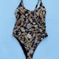 Tigerlily Soraya Stevie Ebony Floral Swim Bathing Suit ( M )