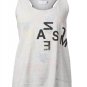 STELLA MCCARTNEY X ADIDAS S16120 Yoga Graphic Sport Tank Pearl Grey ( S )