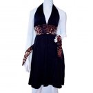CARMEN MARC VALVO Swimwear HALTER Leopard DRESS Summer ( S ) CARMEN MARC VALVO Swimwear HALTER Leopard DRESS Summer ( S )